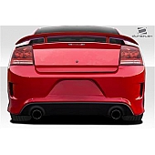 Extreme Dimensions Bumper 1-Piece Design Black Fiberglass - 113292