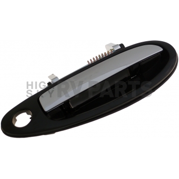 Help! By Dorman Exterior Door Handle - Plastic Silver Lever And Black Housing Single - 83508-2