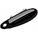 Help! By Dorman Exterior Door Handle - Plastic Silver Lever And Black Housing Single - 83508