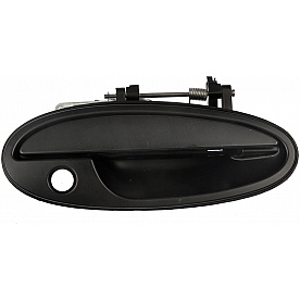 Help! By Dorman Exterior Door Handle - Plastic Black Single - 80537