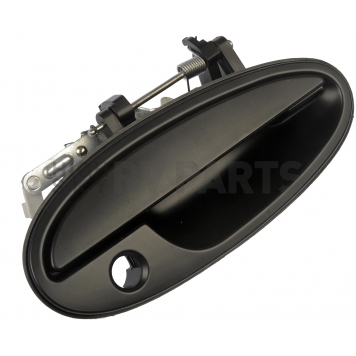 Help! By Dorman Exterior Door Handle - Plastic Black Single - 80537-2