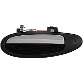 Help! By Dorman Exterior Door Handle - Plastic Silver Lever And Black Housing Single - 83509