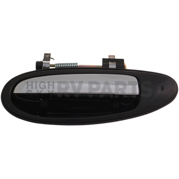 Help! By Dorman Exterior Door Handle - Plastic Silver Lever And Black Housing Single - 83509