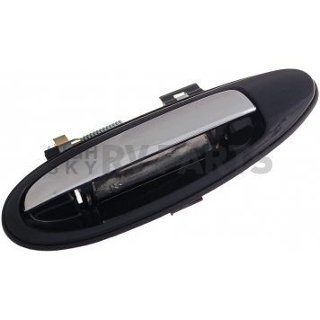 Help! By Dorman Exterior Door Handle - Plastic Silver Lever And Black Housing Single - 83509-2