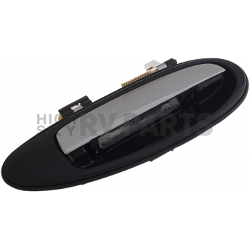 Help! By Dorman Exterior Door Handle - Plastic Silver Lever And Black Housing Single - 83511-2