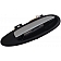 Help! By Dorman Exterior Door Handle - Plastic Silver Lever And Black Housing Single - 83511