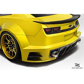 Extreme Dimensions Bumper 1-Piece Design Black Fiberglass - 113055