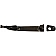Help! By Dorman Exterior Door Handle - Plastic Black Single - 80355