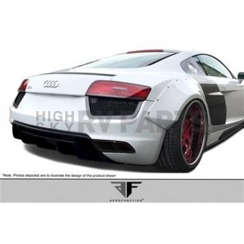 Extreme Dimensions Bumper 1-Piece Design Gray Fiberglass - 113066