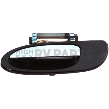 Help! By Dorman Exterior Door Handle - Plastic Silver Lever And Black Housing Single - 83514