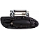 Help! By Dorman Exterior Door Handle - Plastic Silver Lever And Black Housing Single - 83514