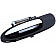 Help! By Dorman Exterior Door Handle - Plastic Silver Lever And Black Housing Single - 83514