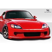 Extreme Dimensions Bumper 1-Piece Design Black Fiberglass - 113042