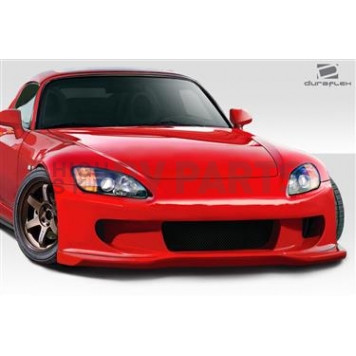 Extreme Dimensions Bumper 1-Piece Design Black Fiberglass - 113042
