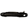 Help! By Dorman Exterior Door Handle - Plastic Black Single - 80357