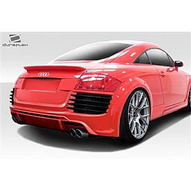 Extreme Dimensions Bumper 1-Piece Design Black Fiberglass - 112884