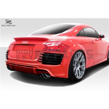 Extreme Dimensions Bumper 1-Piece Design Black Fiberglass - 112884
