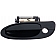 Help! By Dorman Exterior Door Handle - Plastic Black Single - 83516