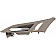 Help! By Dorman Interior Door Handle - Lever Plastic Gray Housing With Silver Lever Single - 82530