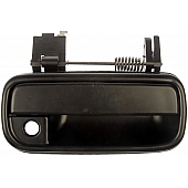 Help! By Dorman Exterior Door Handle - Plastic Black Single - 80360