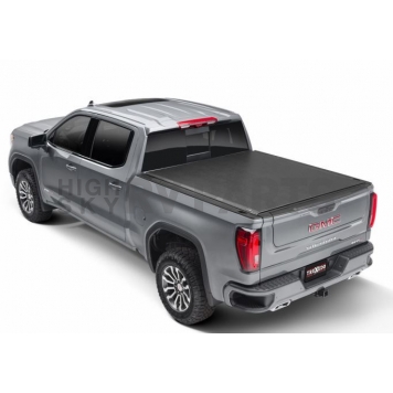 Truxedo Tonneau Cover Hard Roll-Up Black Aluminum/ Fabric - 574301