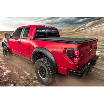 Truxedo Tonneau Cover Hard Roll-Up Black Aluminum/ Fabric - 574301-4