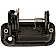 Help! By Dorman Exterior Door Handle - Plastic Black Single - 80361