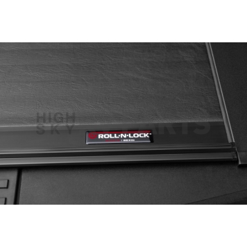 Roll-N-Lock Tonneau Cover Soft Manual Retractable Black Aluminum/ Vinyl - LG132M-7