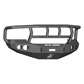 Road Armor Bumper Stealth Titan II 1-Piece Design Steel Black - 60502B
