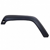 Omix-Ada Fender Flare - Black Thermoplastic Single - 1160911