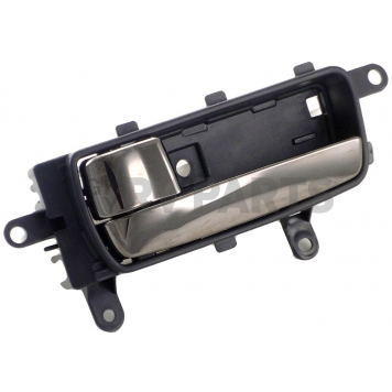 Help! By Dorman Interior Door Handle - Plastic Black Housing With Silver Lever Single - 81549-2
