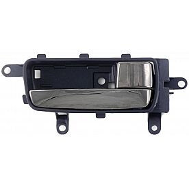 Help! By Dorman Interior Door Handle - Plastic Black Housing With Silver Lever Single - 81550