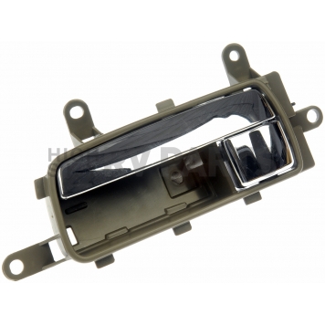 Help! By Dorman Interior Door Handle - Plastic Brown Housing With Silver Lever Single - 81553-2