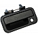 Help! By Dorman Exterior Door Handle - Plastic Black Single - 81142