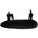 Help! By Dorman Exterior Door Handle - Plastic Black Single - 79302