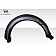 Carbon Creations Fender Flare - Fiberglass Reinforced Plastic Black Set Of 6 - 115855