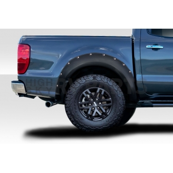 Carbon Creations Fender Flare - Fiberglass Reinforced Plastic Black Set Of 6 - 115855-5
