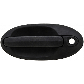 Help! By Dorman Exterior Door Handle - Plastic Black Single - 79105