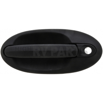 Help! By Dorman Exterior Door Handle - Plastic Black Single - 79105