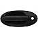 Help! By Dorman Exterior Door Handle - Plastic Black Single - 79105
