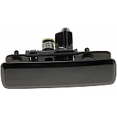 Help! By Dorman Exterior Door Handle - Plastic Black Single - 77163