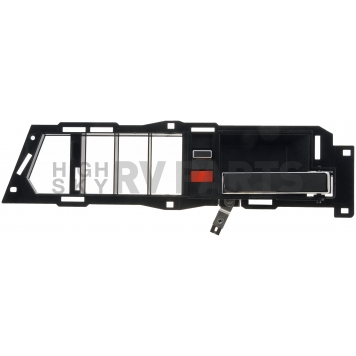 Help! By Dorman Interior Door Handle - Lever Metal Black Housing With Silver Lever Single - 77129