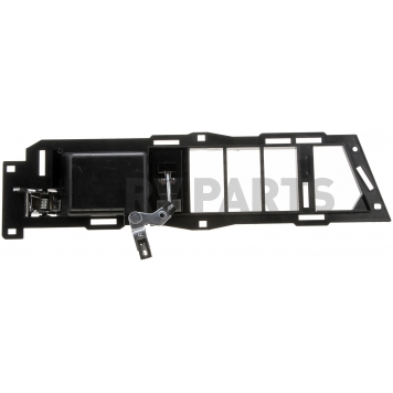 Help! By Dorman Interior Door Handle - Lever Metal Black Housing With Silver Lever Single - 77129-1