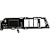 Help! By Dorman Interior Door Handle - Lever Metal Black Housing With Silver Lever Single - 77129