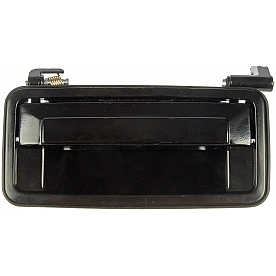 Help! By Dorman Exterior Door Handle - OEM Black Single - 77134