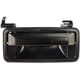Help! By Dorman Exterior Door Handle - OEM Black Single - 77135