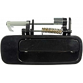 Help! By Dorman Exterior Door Handle - Plastic Black Single - 79429