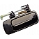 Help! By Dorman Exterior Door Handle - Plastic Black Single - 79429