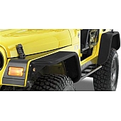 Warrior Products Fender Flare - Black Aluminum Powder Coated Set Of 2 - 7303PC