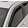 Auto Ventshade (AVS) Rainguard - Smoke Acrylic Set Of 4 - 94276